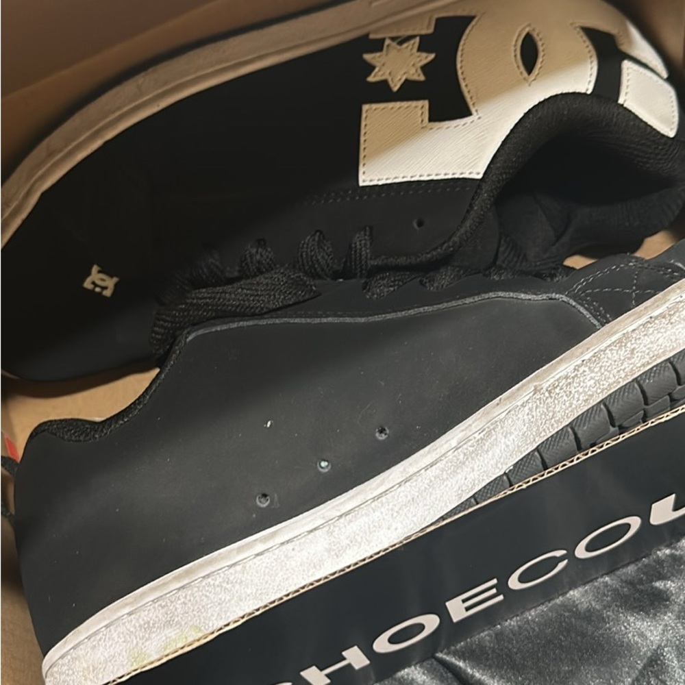 DC Black and White Sneakers